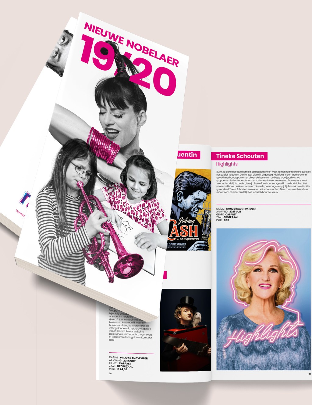 Nieuwe Nobelaer Cultureel seizoen&nbsp;2019/2020